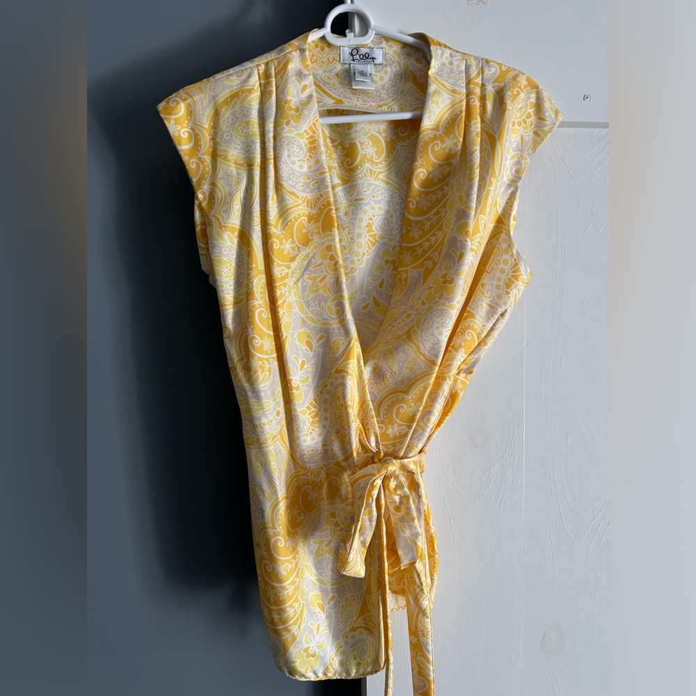 Lily Pulitzer Beautiful Silk Top - Picture 10 of 11
